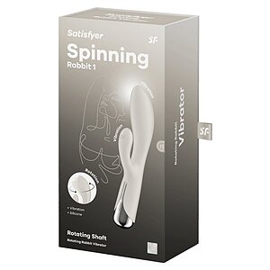 Vibrator Satisfyer Spinning Rabbit 1 Crem Thumb 6
