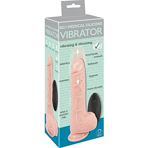 Vibrator RC Medical silicone – Rotații, împingeri, 8 Moduri Thumb 3