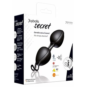 Bile Vaginale Joyballs Secret Rezistente La Apă Negru Thumb 7