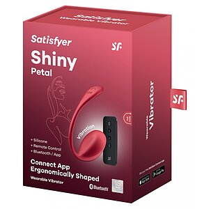 Satisfyer Shiny Petal Red Reîncărcabil 12 Moduri Roșu Thumb 6