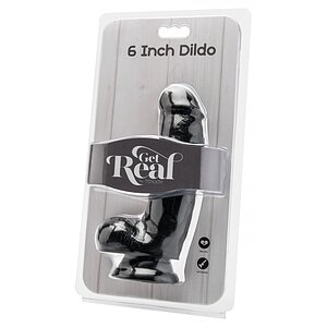 Dildo Realist 15cm Negru Thumb 1