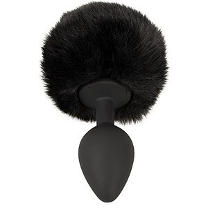 Coada Pufoasă Plug M You2Toys – Discret, Negru, silicon Thumb 3