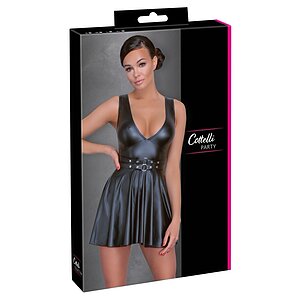 Rochie Cottelli Collection Charlee Negru XL Thumb 2
