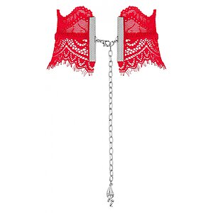 Choker Obsessive Bergamore Roșu Thumb 1