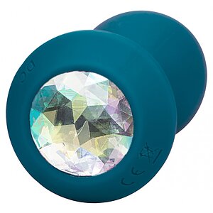 Anal Plug Vibrating Crystal Probe Albastru Thumb 1