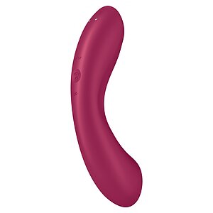 Vibrator Satisfyer Curvy Trinity 1 Roșu Thumb 4