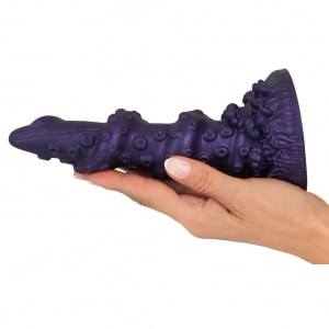 Octopus Prime — Dildo Din silicon Lichid, Ventuză 20.2 cm Mov Thumb 7