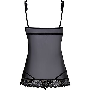 Babydoll Kissable Sandra Negru S-M Thumb 6