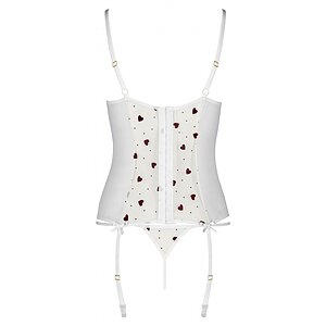 Corset Passion Lovelia Alb L-XL Thumb 3