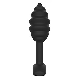 Swirl Anal Plug Negru Thumb 2