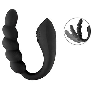 Black Velvets Bendable Dual — 2 Motoare, 10 Moduri, Reîncărcabil Negru Thumb 1