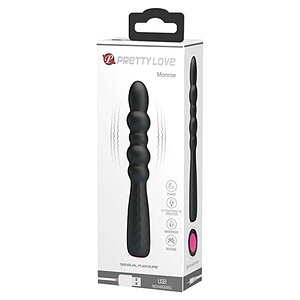Vibrator Pretty Monroe Negru Thumb 2