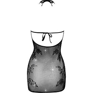 Chemise Cottelli Collection Medea Negru S-L Thumb 5