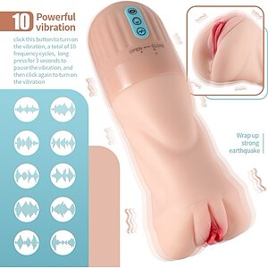 Sucktroker I Mistress 5 Sucțiuni 10 Vibrații Reîncărcabil Thumb 3