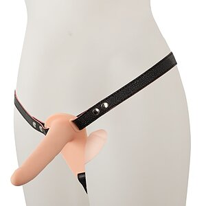 Vibrating Double Strap-On Thumb 1
