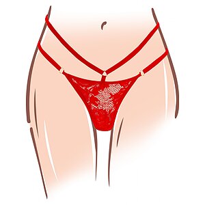 Divine Panty Vibe Roșu Thumb 5