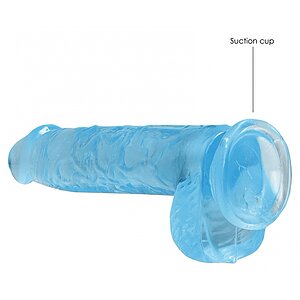 Dildo Shots Realistic Albastru Thumb 4