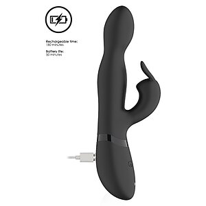 Vibrator Rabbit Niva Negru Thumb 6