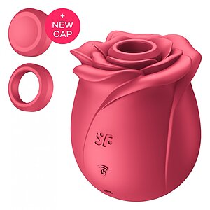 Satisfyer Pro 2 Classic Rose Rosu Thumb 1