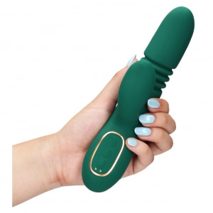 Loveline Rabbit: Penetrare Ritmică, Încălzire 42°C Verde Thumb 6