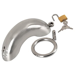 Penis cage curved Argintiu Thumb 6