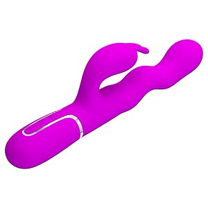 Pretty Love Laursen – Vibrator curbat Reîncărcabil 7+4, Mov Thumb 5