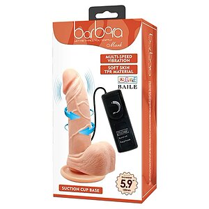 Vibrator Realistic Barbara Mark Multi-Speed Thumb 5