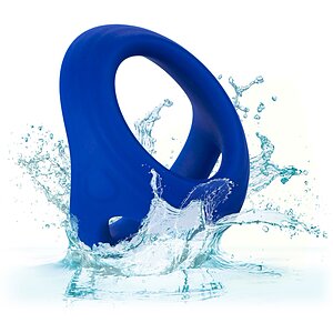 Inel Penis Penis Ball Dual Ring Albastru Thumb 2