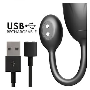 Denver Vibrating Egg + App Negru _ Thumb 5