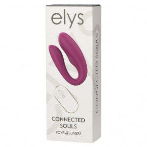 Connected Souls Vibrator Pentru cuplu Reîncărcabil, Flexibil Mov Thumb 5