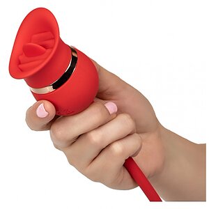 Stimulator Clitoris French Kiss Casanova Roșu Thumb 1