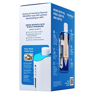 Masturbator Autoblow AI Ultra Alb Thumb 4