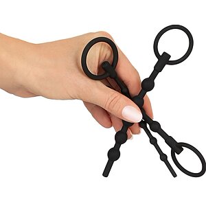 PenisPlug Training Set x 3 Negru Thumb 2