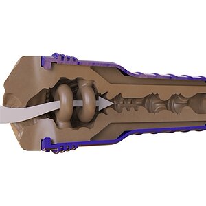 Fleshlight Boost Dark – Turbo Tech, Interior Texturat Maro Thumb 5