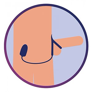 Inel Dublu ToyJoy Thria 2 Motoare Albastru Thumb 7