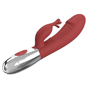 Pretty Love Rasmussen — Dual Punct G + Clitoris, 30 Moduri Roșu Thumb 2