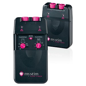 Mystim Pure Vibes - Unitate Analog Pentru Electro-Stimulare Negru Thumb 1