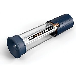 Max Boost – Pompa Masculină Manuală Compactă, Albastru Thumb 2