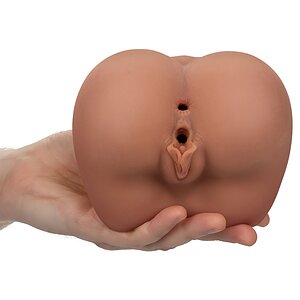 Roller Babe: Masturbator Dual TPE, Ton Caramel Thumb 3