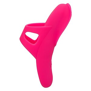 Nubby Vibe Roz – Stimulator Deget 10 Moduri, Reîncărcabil Thumb 2