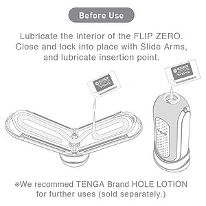 Tenga Flip Zero Gravity White - Masturbator Reutilizabil Alb Thumb 2