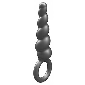 ToyJoy Plug Anal Din silicon Metalizat, Diam. 2.9 cm, Gri Thumb 3