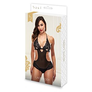 Body Baci Lace Colette Negru S-M Thumb 2
