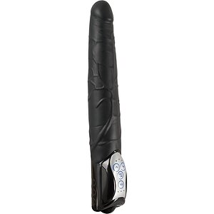 Vibrator Push Thrusting Negru Thumb 1