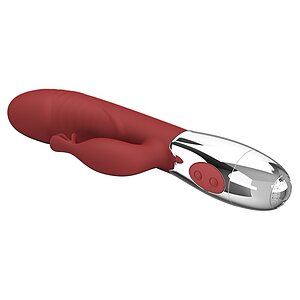 Pretty Love Rasmussen — Dual Punct G + Clitoris, 30 Moduri Roșu Thumb 4