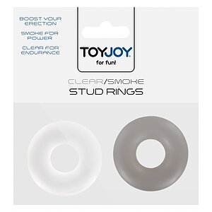 Set Inele Erecție Stud Transparent Thumb 1