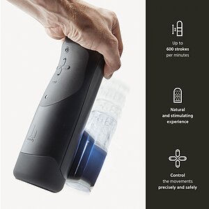 Handy Stroker Pro – 600 Mișcări pe min, cursă 11 cm Negru Thumb 3