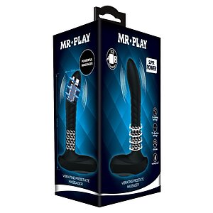 Debra Mr. Play Masator Prostată – 12 Vibrații, 3 Rotații Negru Thumb 3