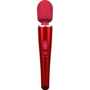 Caresse Pro Wand 8000rpm - 5 Moduri, IPX7, 120 Min Roșu Thumb 2