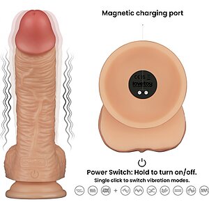 Lovetoy 21.6cm Vibrant 10 Moduri, Ventuză, Rezistent La Apă Thumb 1